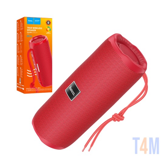 Coluna Bluetooth Hoco HC16 Vocal Sports Vermelho